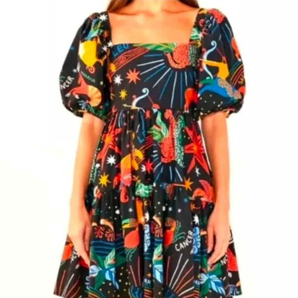 Farm Rio Zodiac Dress - Picture 2 of 8